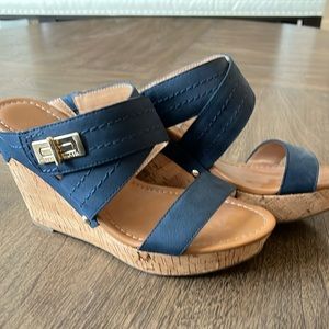 Navy blue Tommy Hilfiger sandals